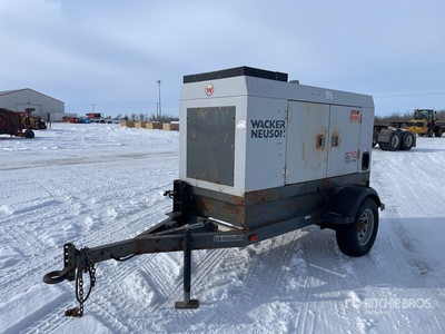 2012 Wacker Neuson G70 58 kW Mobile Generador