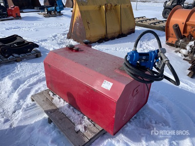 Westeel 450 L Skid Mounted Steel Fuel Tank