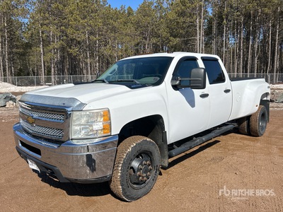 2011 Chevrolet Silverado 3500HD 4x4 Crew Cab Ophalen