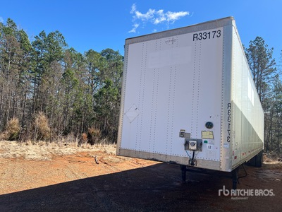 2013 Wabash DVCVHPC 53 ft x 102 in T/A Van Trailer