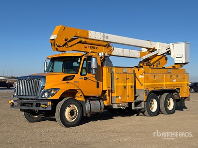 2008 Terex Hi-Ranger OMD-55 55 ft on 2008 International WorkStar 7500 6x4 Bucket Truck