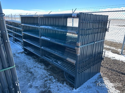 Quantity of (18) BYT 9 ft 6 in شبكات سلكية لإبقاء الحيوانات