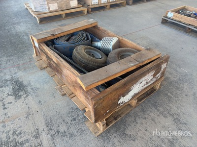 Quantity of (2) 3 in & 2 in Hoses Water Pump