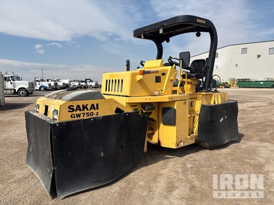 2014 Sakai GW750-2 7 Wheel Compacteur pneumatique