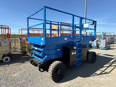 2016 Genie GS-3384 RT 4x4 Dual Fuel Scissor Lift