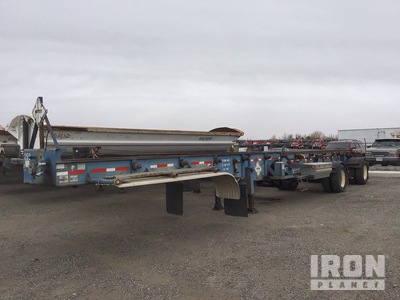 2011 Benlee TATBS48 T/A Remorque à faux-cadre basculant