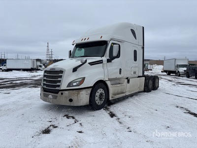 2018 Freightliner Cascadia 126 6x4 Cabeza Tractora Cabina Dormitorio
