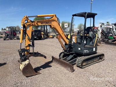 2017 Hyundai R25Z-9AK Mini Excavator