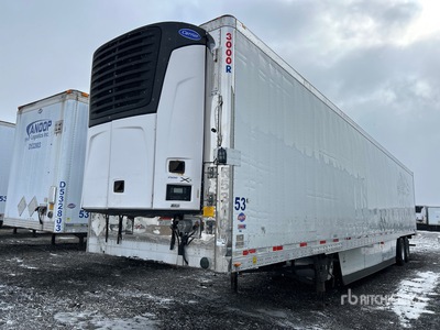 2016 Utility VS2RA 53 ft x 102 in T/A Refrigerated Trailer