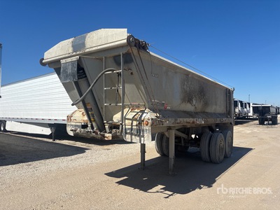 2017 Kruz SFST-23-RB 23 ft T/A Frameless End Dump Trailer