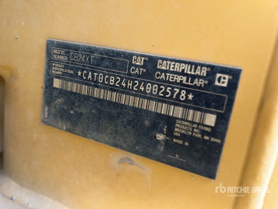 2013 Cat CB24XW Double Drum Roller