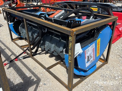 2026 Raytree RMDM72SS 72 in Drum Skid Steer Mulcher (Unused)