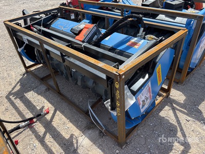 2026 Raytree RMDM72SS 72 in Drum Skid Steer Mulcher (Unused)