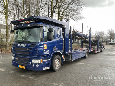 2016 Scania P450 4x2 Sleeper Autocarro trasporto automobili