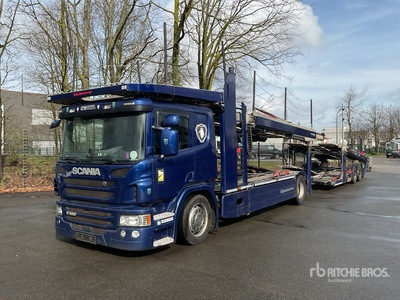 2016 Scania P450 4x2 Sleeper Autocarro trasporto automobili