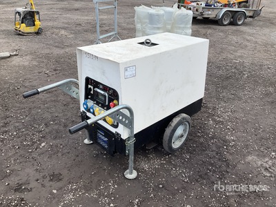 2015 Harrington SKD60D3 6.5 kW Mobile Generator Set