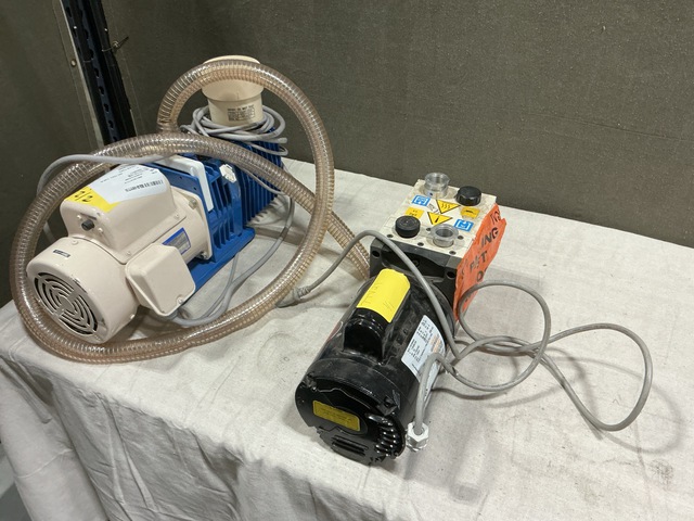 (3) Vacuum Pumps