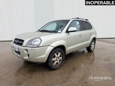 2005 Hyundai Tucson AWD Autovettura (Inoperable)