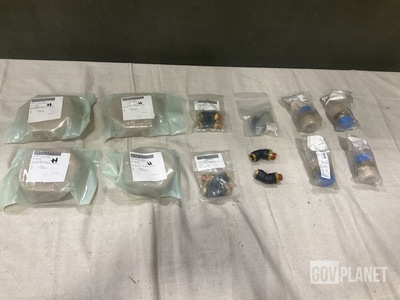 (144) Elbows, (21) Adapters, (10) Union Nuts & Assorted Items