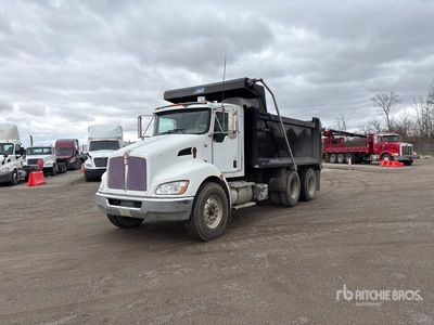 2008 Kenworth T300 6x4 Camion à benne essieu simple