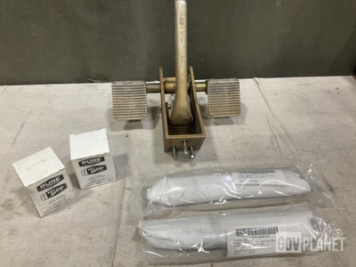 (9) Oil Filters, (2) Ground Handling Adapters & Assorted Items