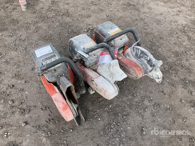 Quantity of (3) 2021 Husqvarna K770 Trennsäge