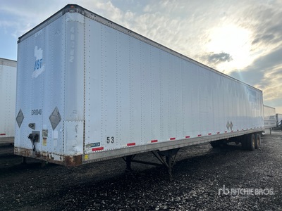 1999 Stoughton 53 ft x 102 in T/A Van Trailer