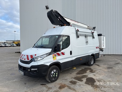 2020 Klubb K42P 12 m on 2020 Iveco 50C18 4x2 Camion Nacelle Bucket Truck