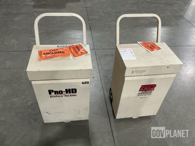 (4) Assorted Pulsetech Battery Chargers