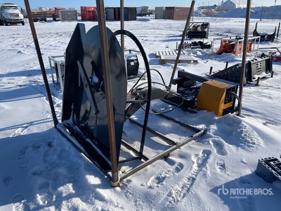 2026 GIYI GY-ECA63 50 in Articulating Skid Steer Brush Cutter (Unused)