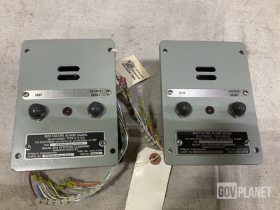 (6) Dynalec 62412-000 Bus Failure Alarms