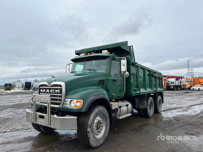 2003 Mack CV713 6x4 Granite Camion à benne tandem