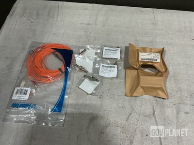 (230) Turnlock Stud Assemblies, (127) Fiber Optic Cables & Assorted Items