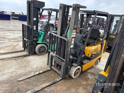2002 Cat GC18K 3900 lb Cushion Tire Forklift