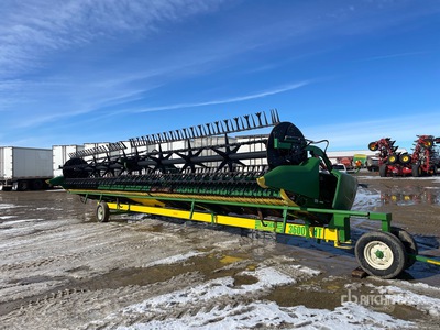 2018 John Deere 640FD 40 ft Flex Draper Tête de moissonneuse-batteuse