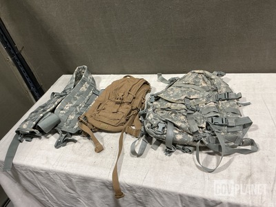 (27) Fighting Load Carriers, (80) Hydration System Carriers & Assorted Items