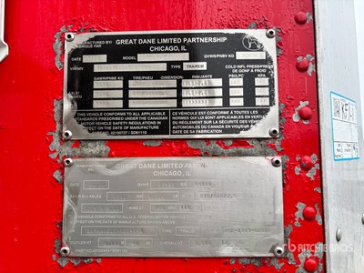 2010 Great Dane PSE-1213-02035 36 ft T/A Remorque frigorifique