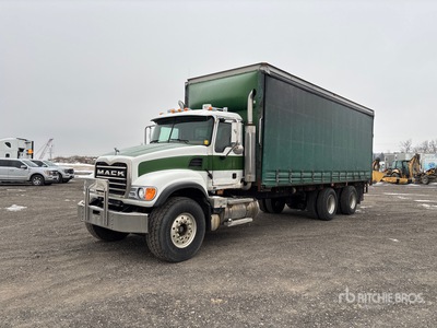 2004 Mack CV713 6x4 Curtain Side Truck