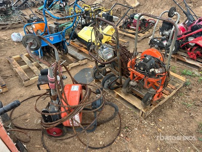 Quantity of (4) Electric Sewer Snakes (Inoperable)