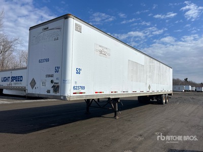 1999 Manac 53 ft T/A Van Trailer