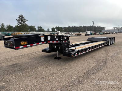 2026 Witzco RG-52 Tri/A Removable Gooseneck Lowboy Trailer
