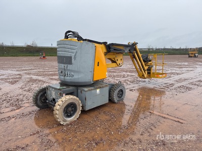 2008 Haulotte HA12IP 2WD Electric Nacelle Articulee Articulating Boom Lift