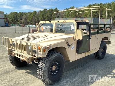 2009 AM General M1097R1 HMMWV 2 Door w/Truck Body