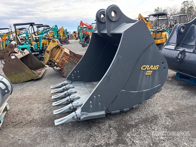 Craig 60 in 3 cyd Digging Benna per escavatore - Fits Komatsu PC450LC-8, PC490LC-11 (Unused)