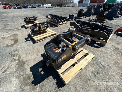 Craig 21 in Excavator Coupler - Fits Linkbelt 350X3 (Unused)