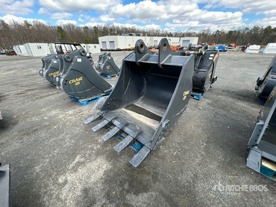Craig 48 in 1.75 cyd Trenching Excavator Bucket - Fits Hitachi ZX345 (Unused)