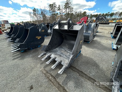 Craig 54 in 2.26 cyd Trenching Excavator Bucket - Fits Kobelco SK350 (Unused)