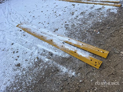 Quantity of (2) 8 ft Cutting Edge (Unused)