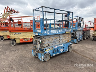 2016 Genie GS-3232 4x4 Electric Scissor Lift