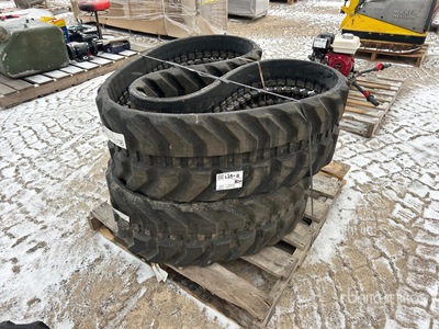 Quantity of (2) Rubber 350 x 54.5 x 86 Width 13 inches Laufketten